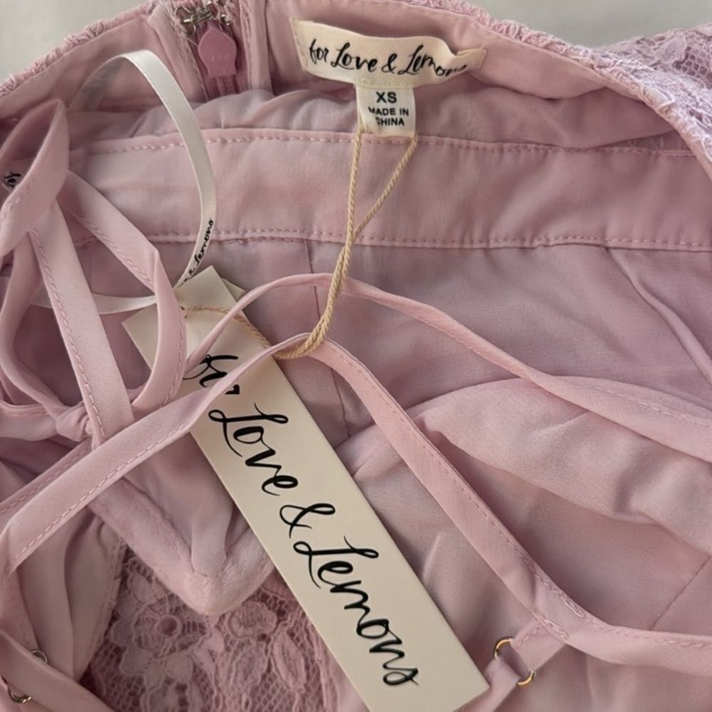 For Love And Lemons Carmela Mini Dress - Picture 13 of 13